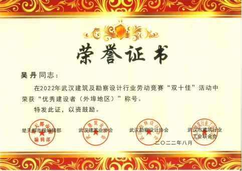 【展会员风采 树行业标杆】 武汉勘察设计协会2020-2022年度优秀会员单位（第二期）|武汉市政工程设计研究院有限责任公司